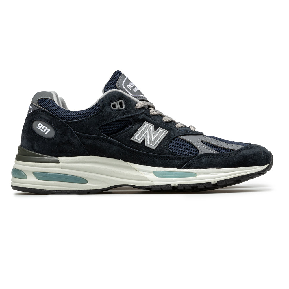 Grey New Balance 991 Azul Escuro Sneaker New Balance 991