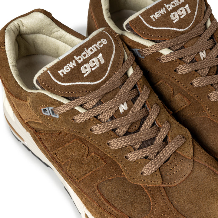 Made in UK 991V1 Luxe Suede | Cocoa