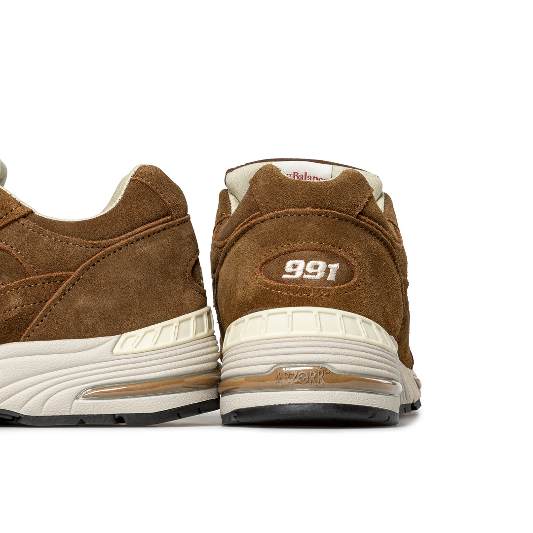 Made in UK 991V1 Luxe Suede | Cocoa
