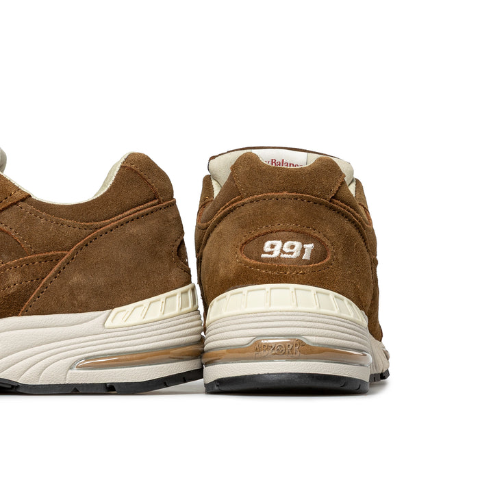 Made in UK 991V1 Luxe Suede | Cocoa