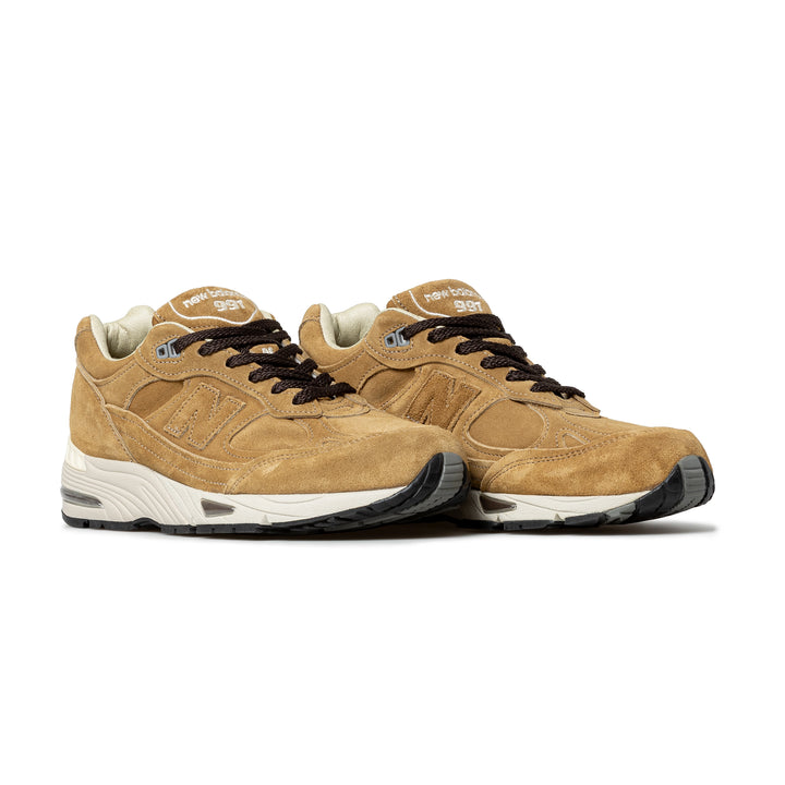 Made in UK 991V1 Luxe Suede | Dijon