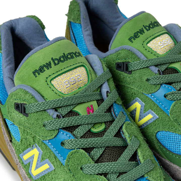 New Balance x Salehe Bembury Made in USA 992 | Green Sky Blue
