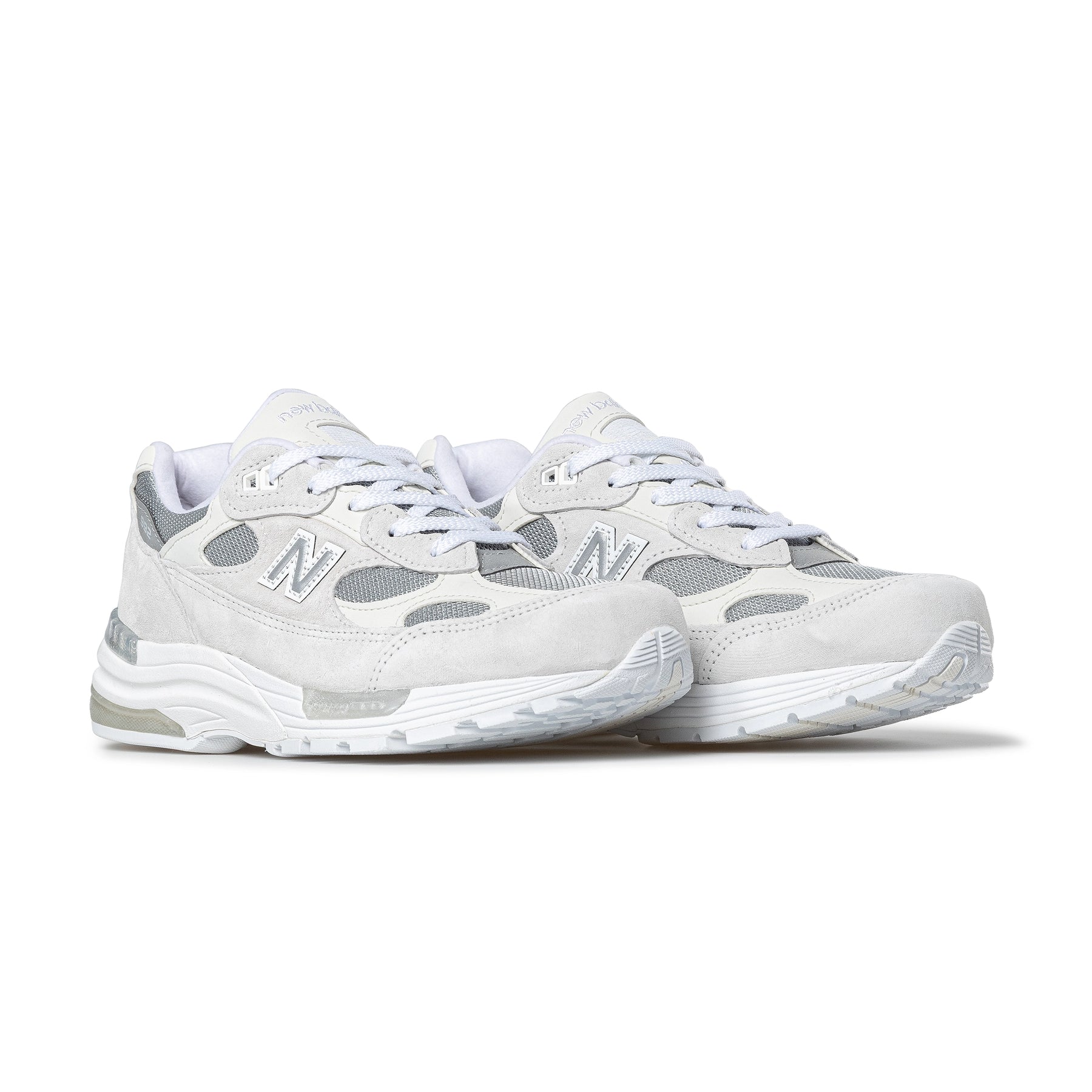 New Balance 992 Made in USA White Reflection