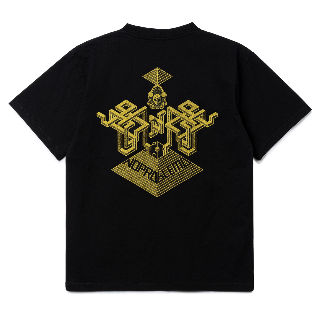 Atomic Pyramid Tee | Black