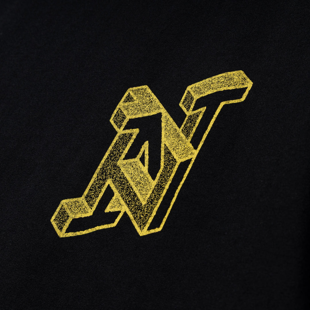 Atomic Pyramid Tee | Black