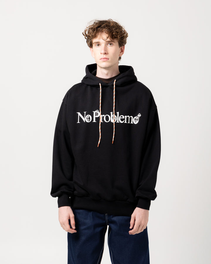 Funghi Problemo Hoodie | Black