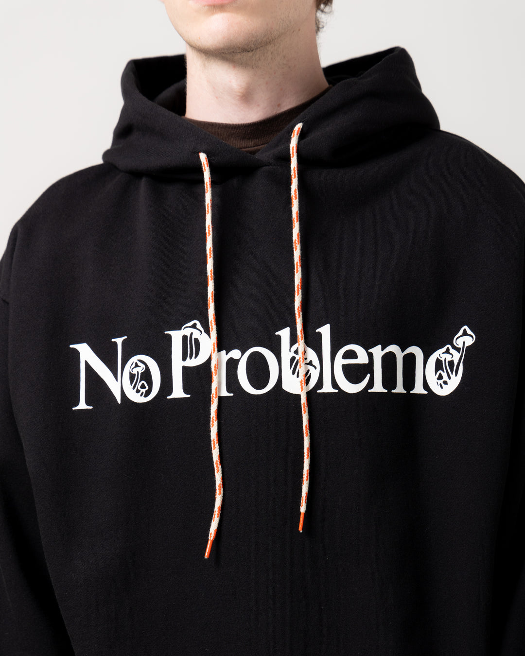 Funghi Problemo Hoodie | Black