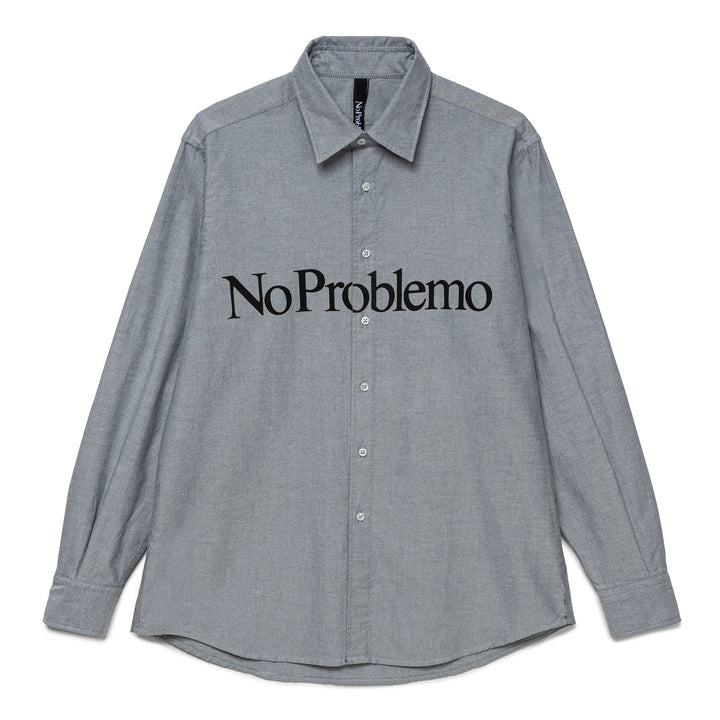 Oxford L/S Shirt | Charcoal