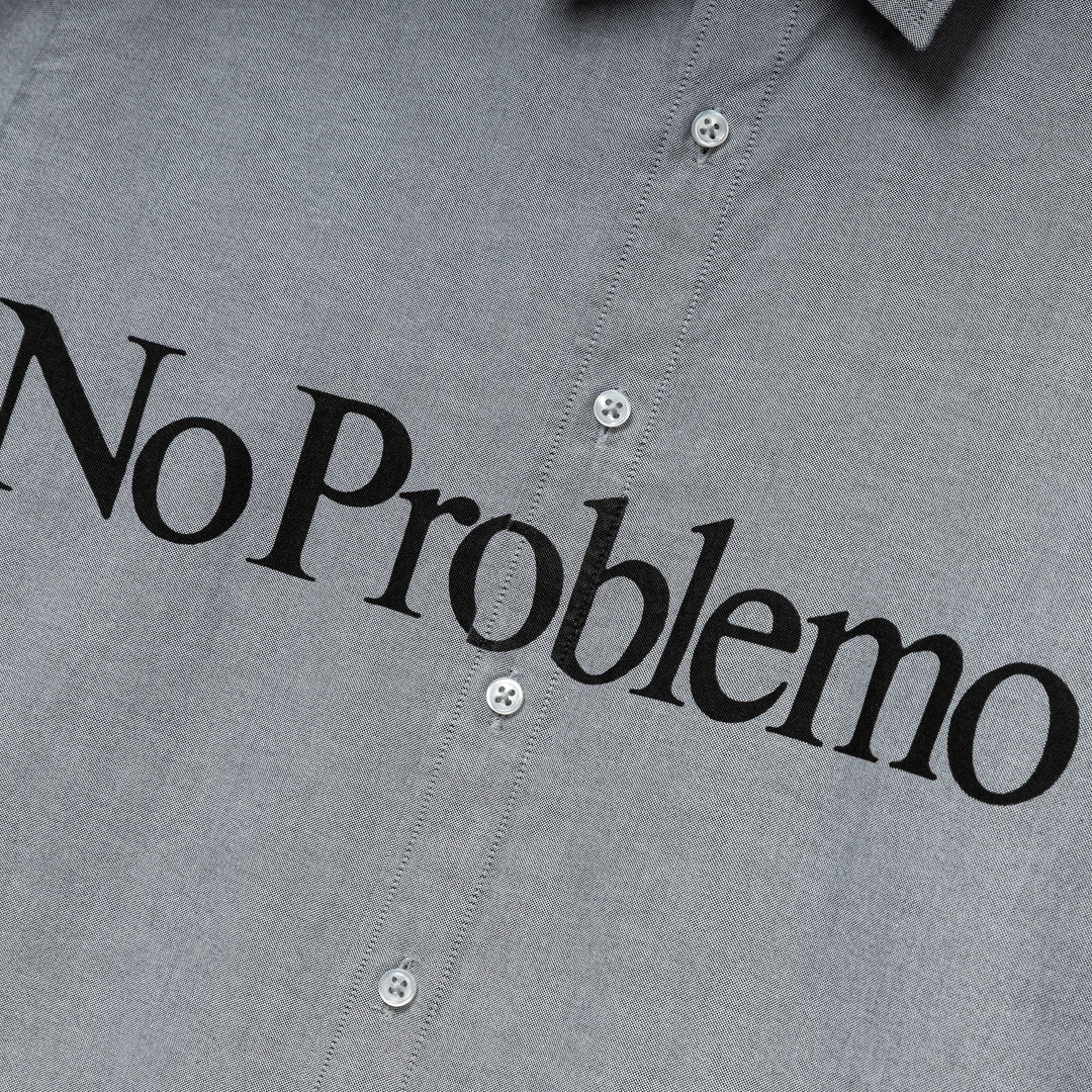 Oxford L/S Shirt | Charcoal