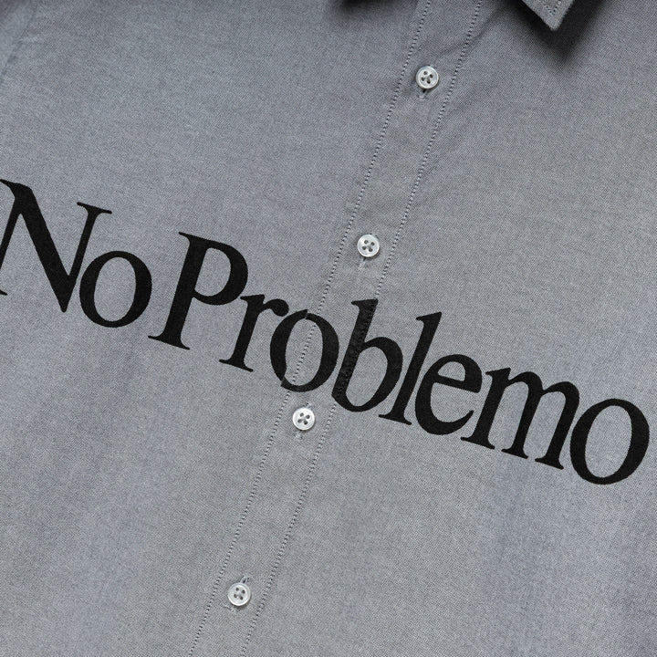 Oxford L/S Shirt | Charcoal