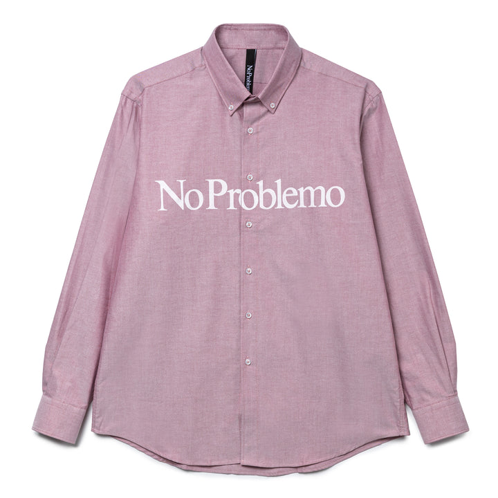 No Problemo L/S Oxford Shirt | Red