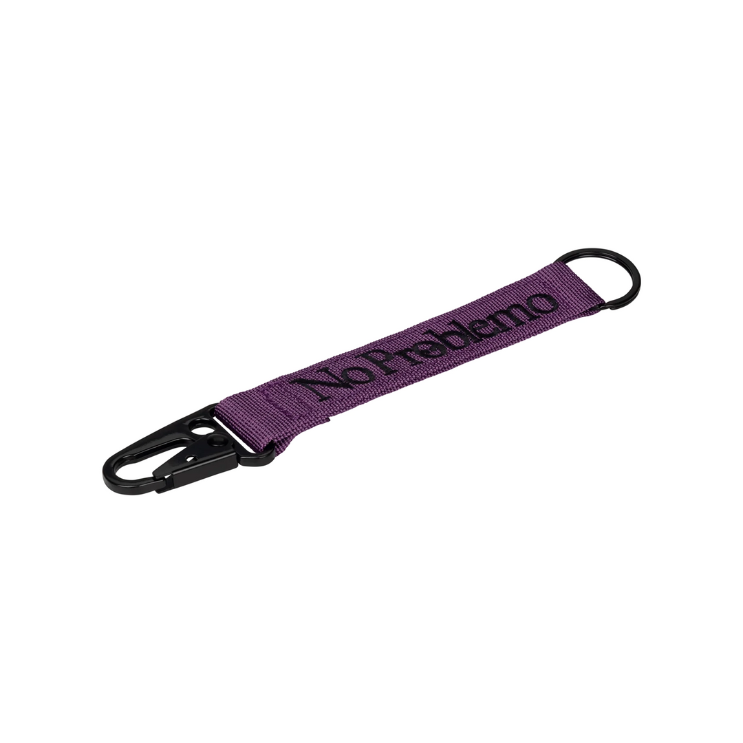 Mini Problemo Carabiner Keychain | Purple