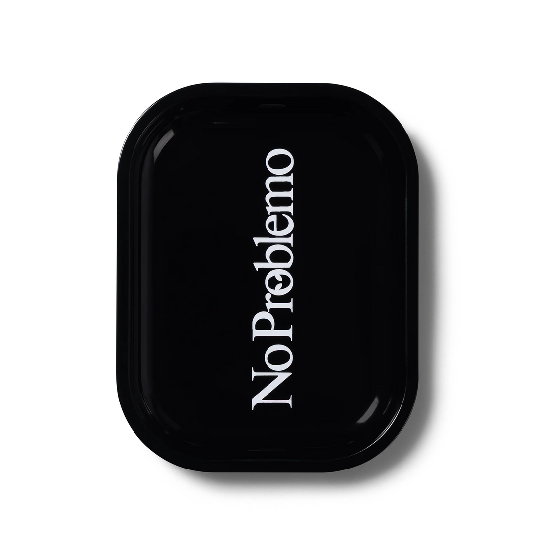 No Problemo Metal Tray | Black