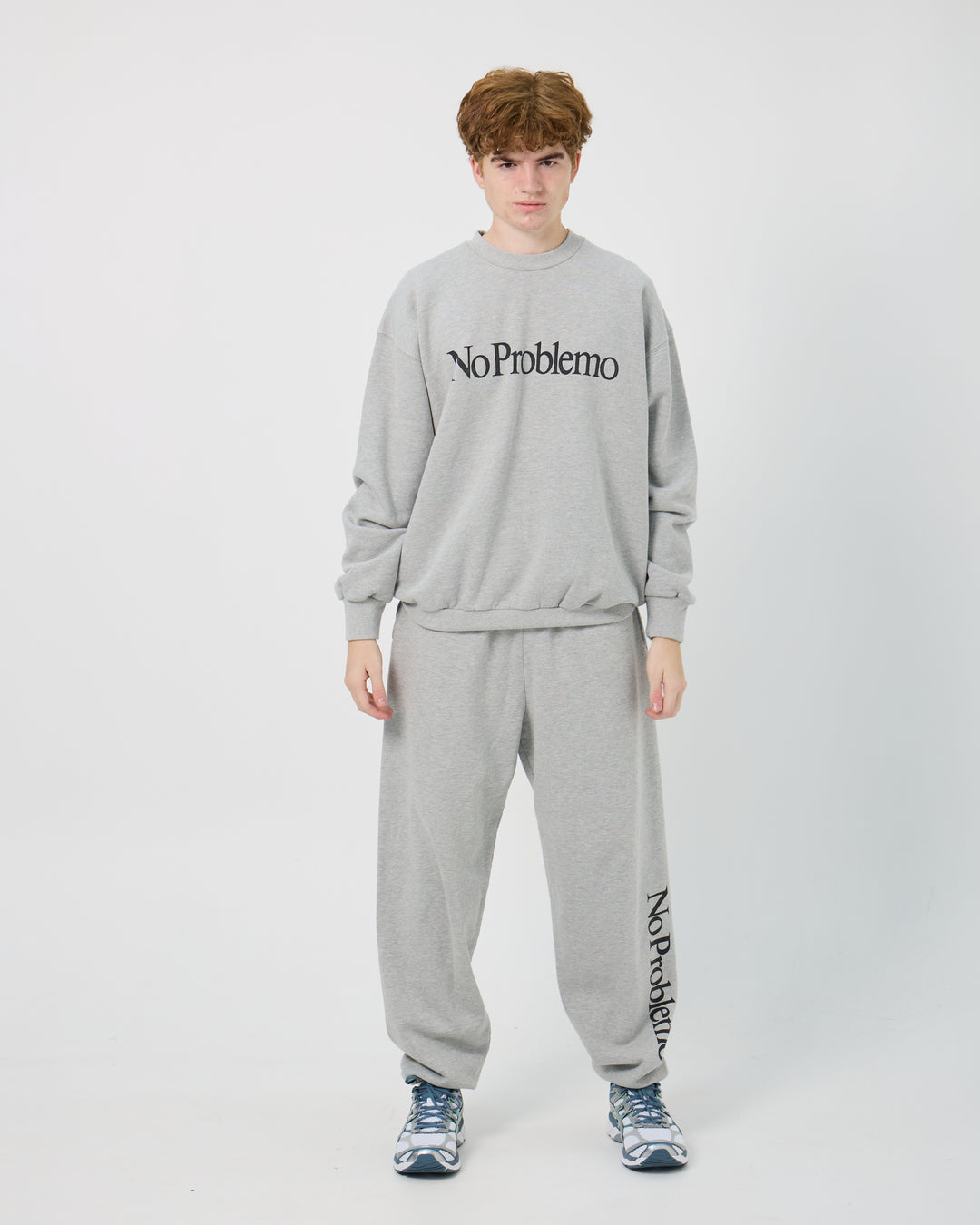 No Problemo Sweatshirt | Grey Marl