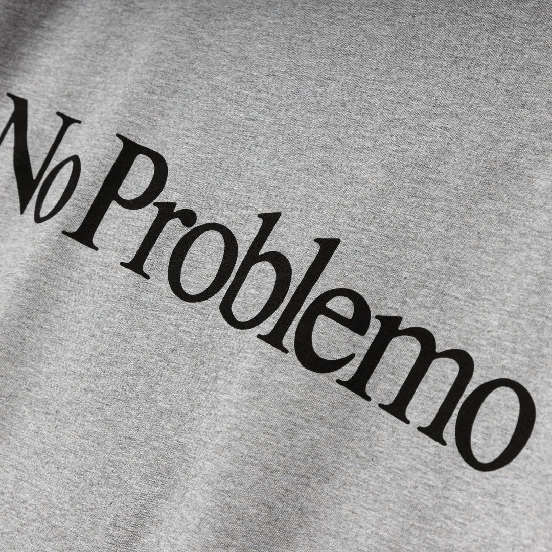 No Problemo Tee | Grey Marl
