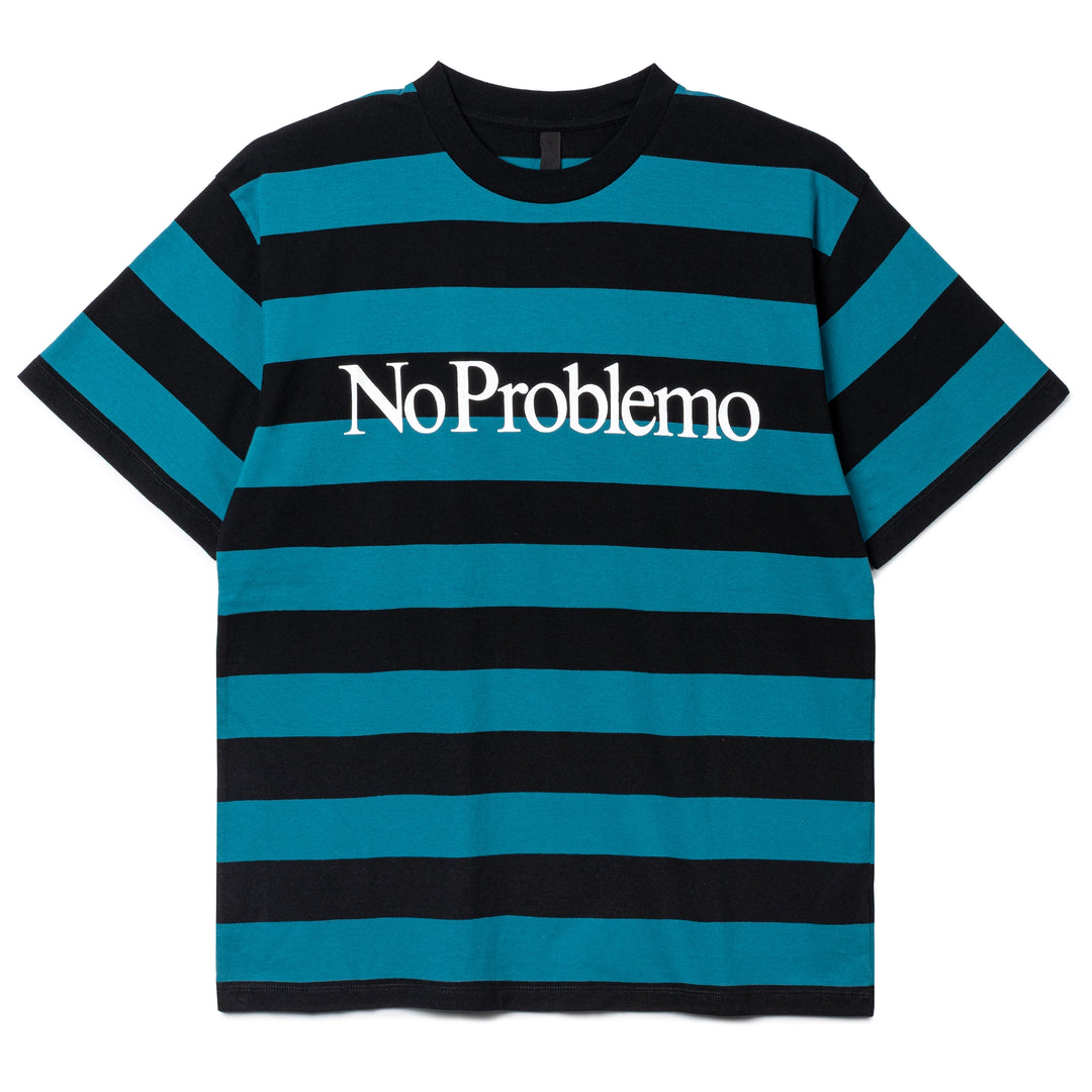 No Problemo Stripe Tee | Blue