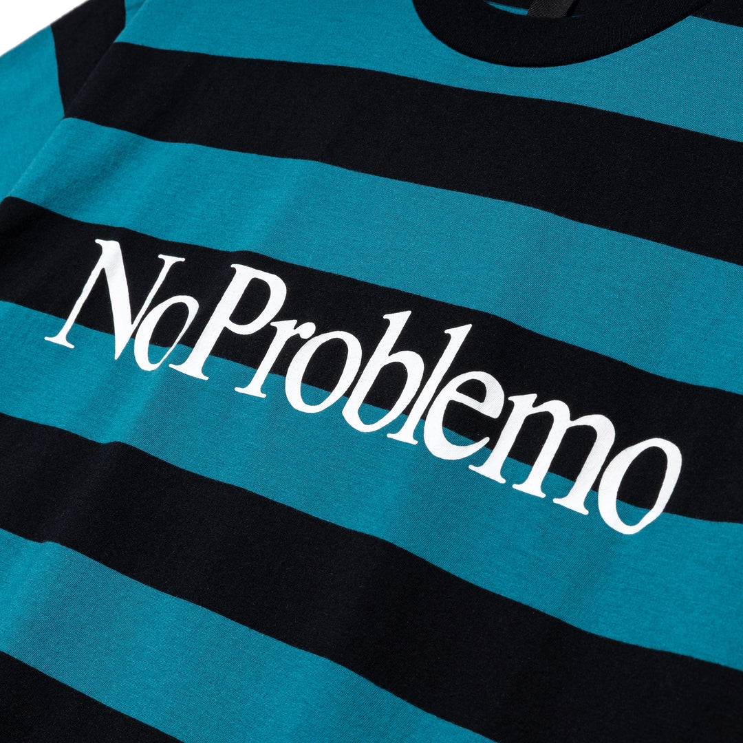 No Problemo Stripe Tee | Blue