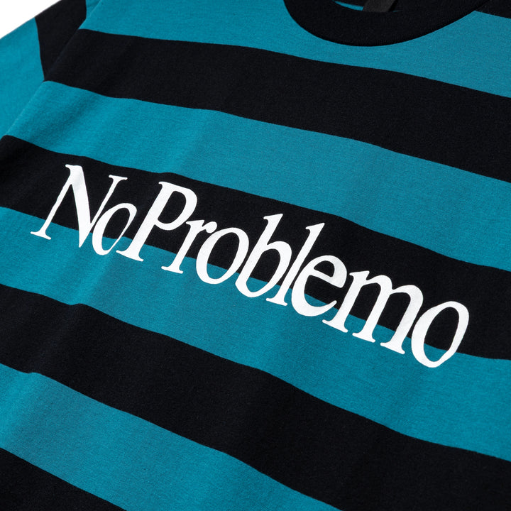 No Problemo Stripe Tee | Blue