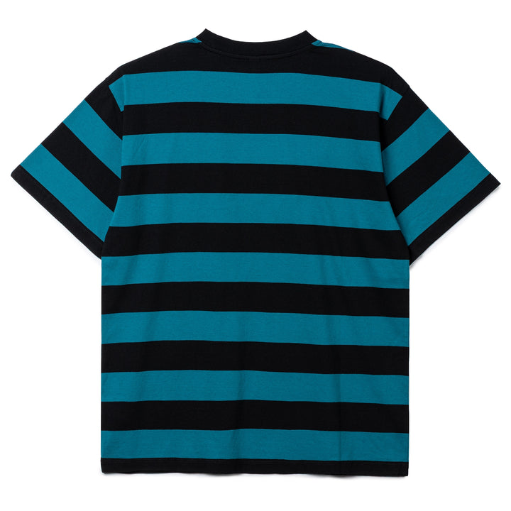 No Problemo Stripe Tee | Blue