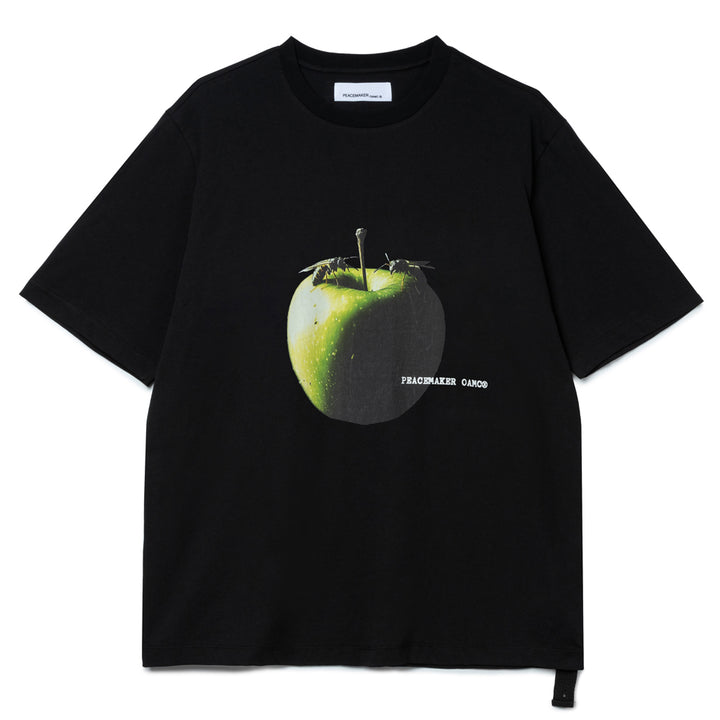 Apple Oversized Tee | Black