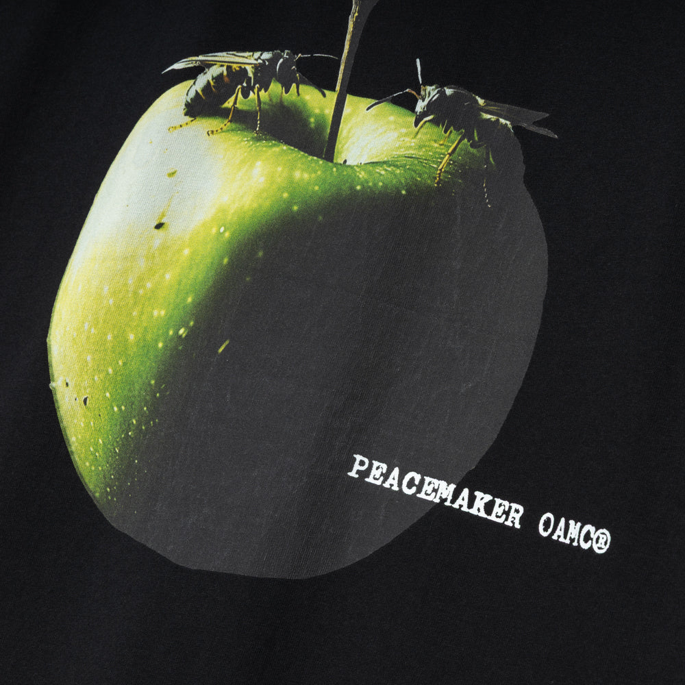 Apple Oversized Tee | Black