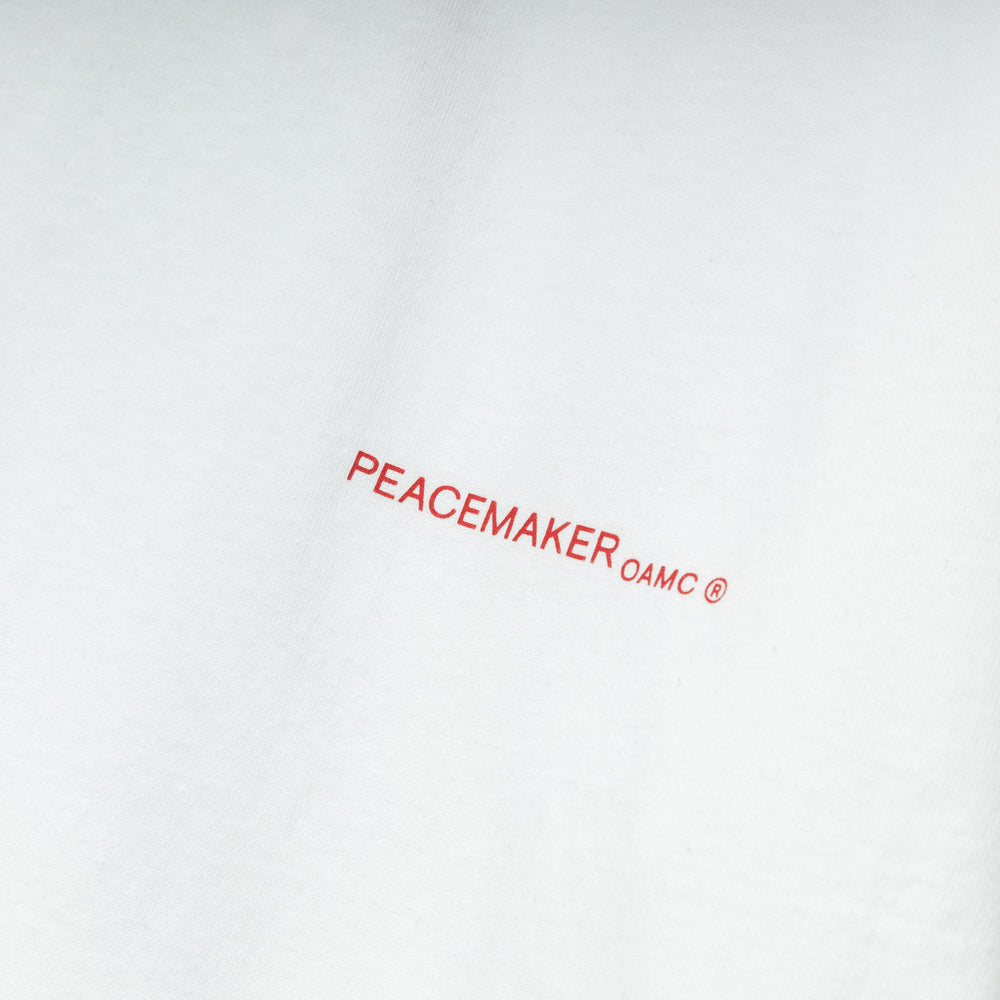 Keys Oversized Tee | White