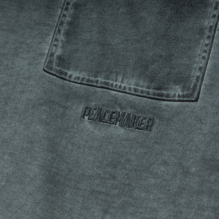 Velcro Applique Tee | Light Grey