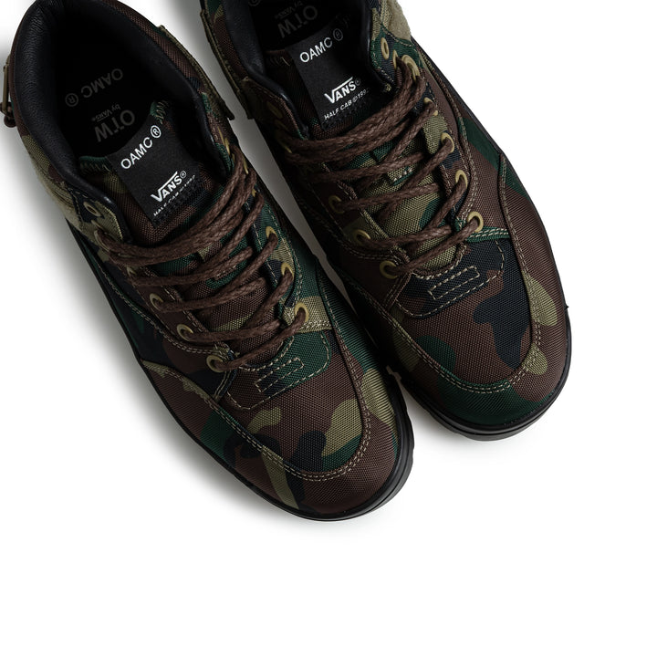Vans OTW x OAMC Half Cab SP Boot | Woodland Camo Green