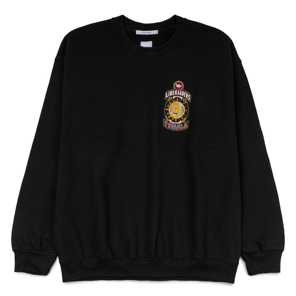 One For The Road Crewneck | Black