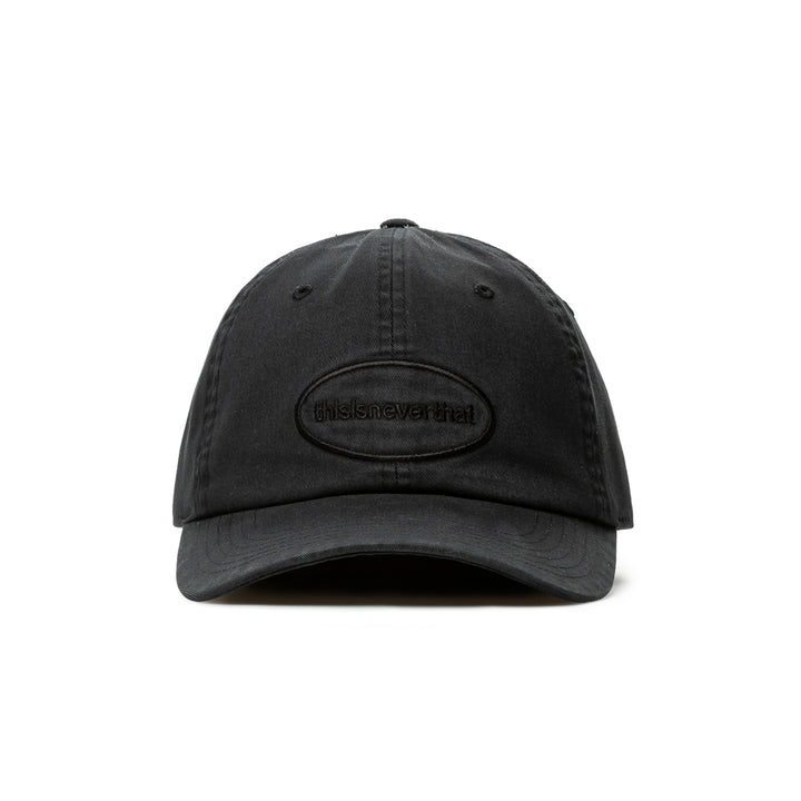 Overdyed E/T-Logo Cap | Black