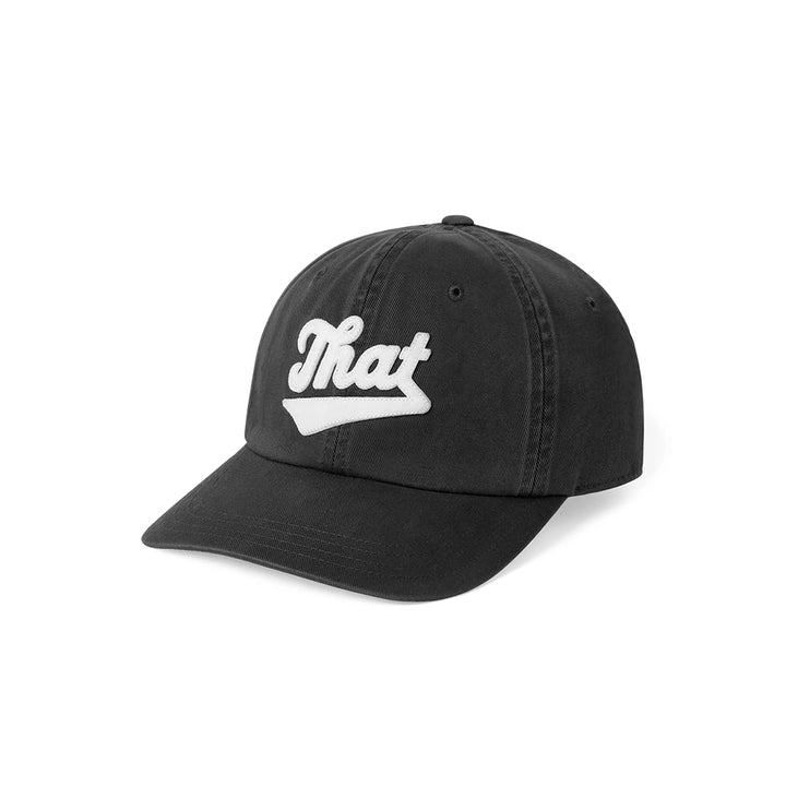 Overdyed That Applique Cap | Washed Black