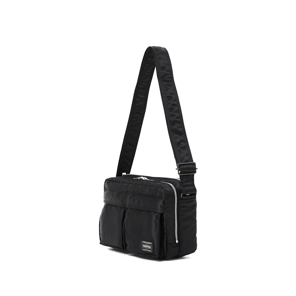 Tanker Sling Bag W Zip | Black