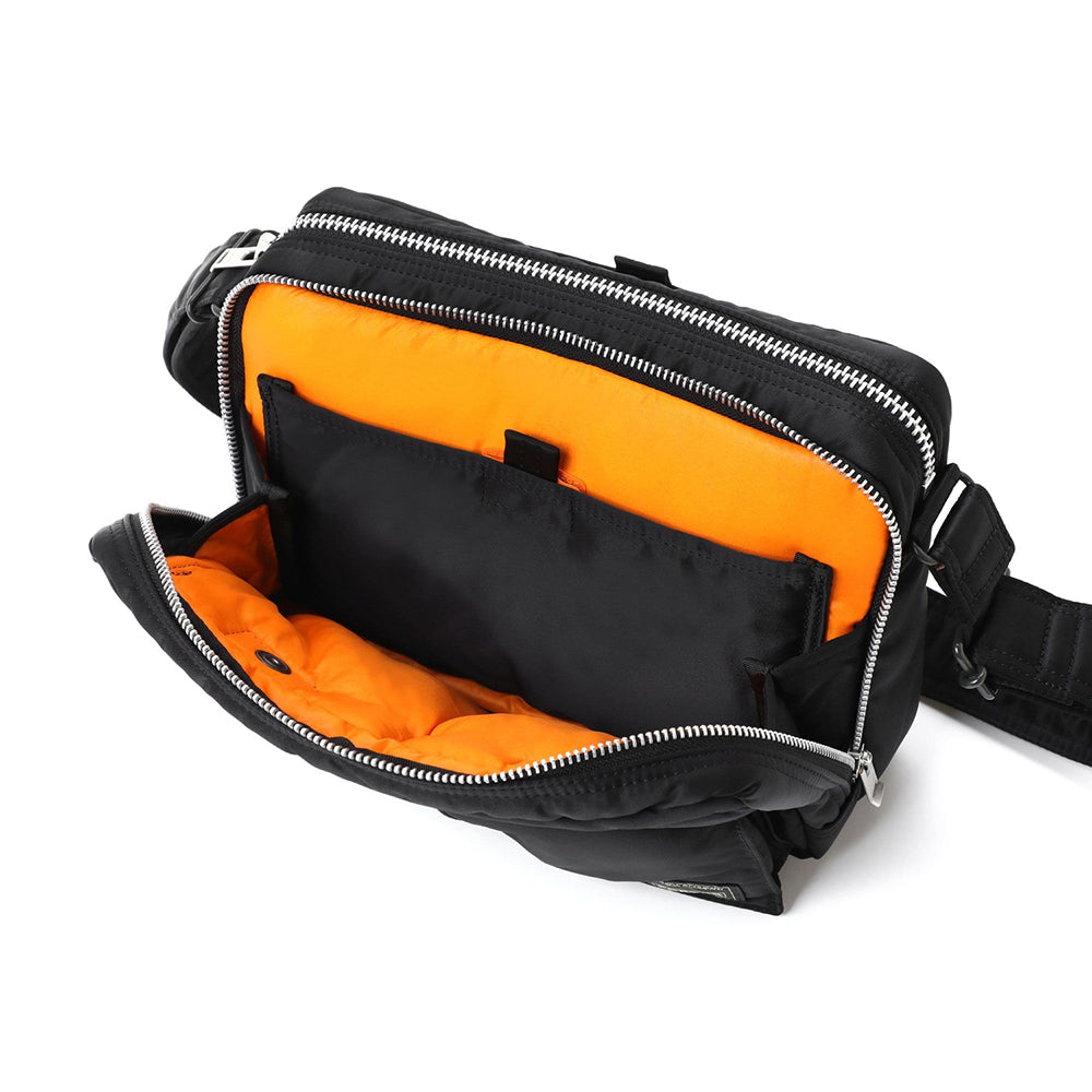 PORTER Tanker Sling Bag W Zip | Black
