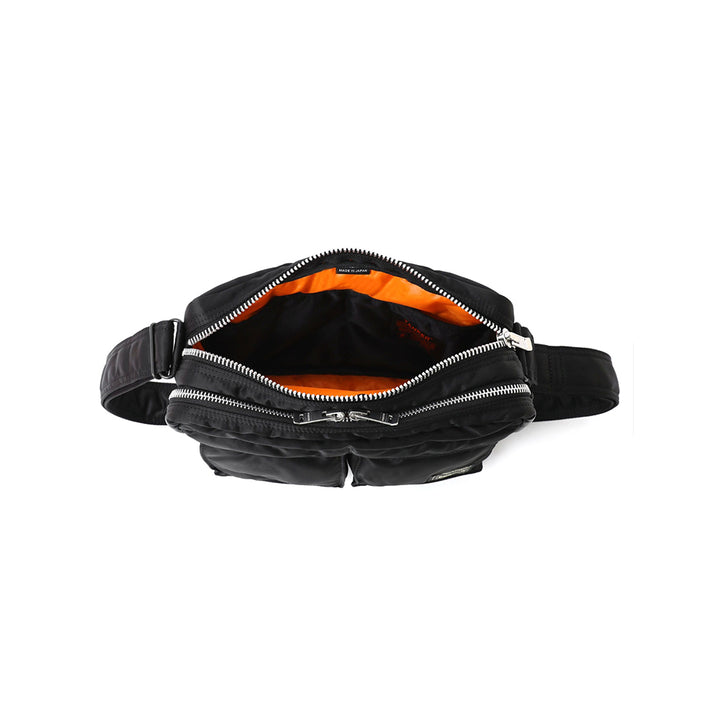 Tanker Sling Bag W Zip | Black