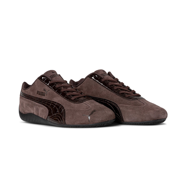 Speedcat Croco Leather Women | Chocolate Fondue