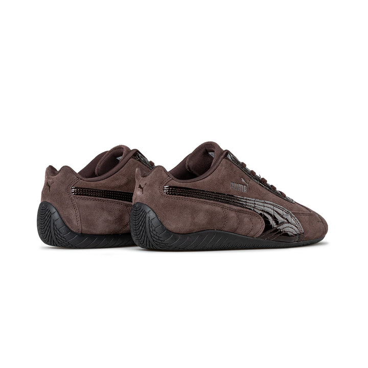 Speedcat Croco Leather Women | Chocolate Fondue