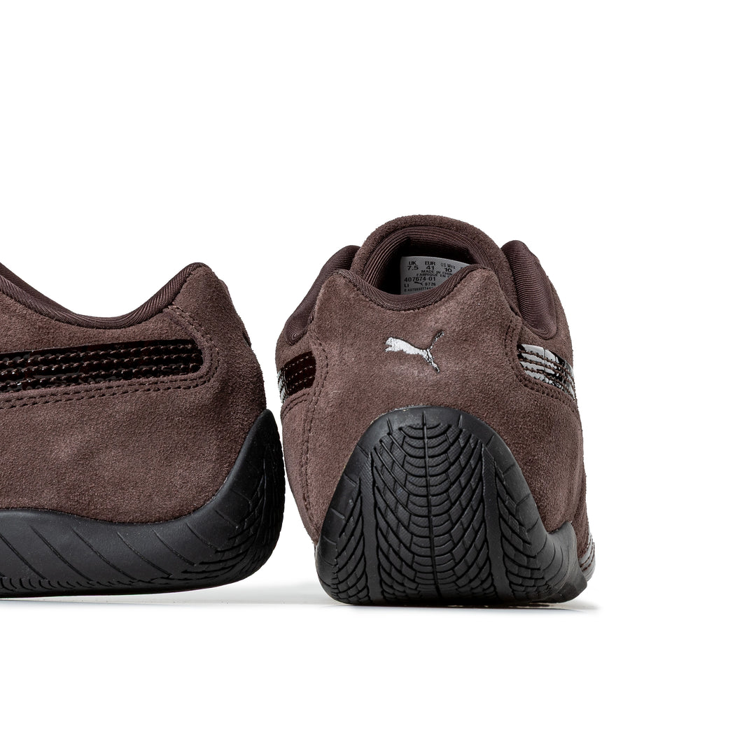 Speedcat Croco Leather Women | Chocolate Fondue