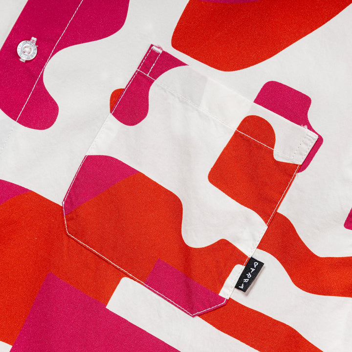 Abstract Mountain Shirt | Red