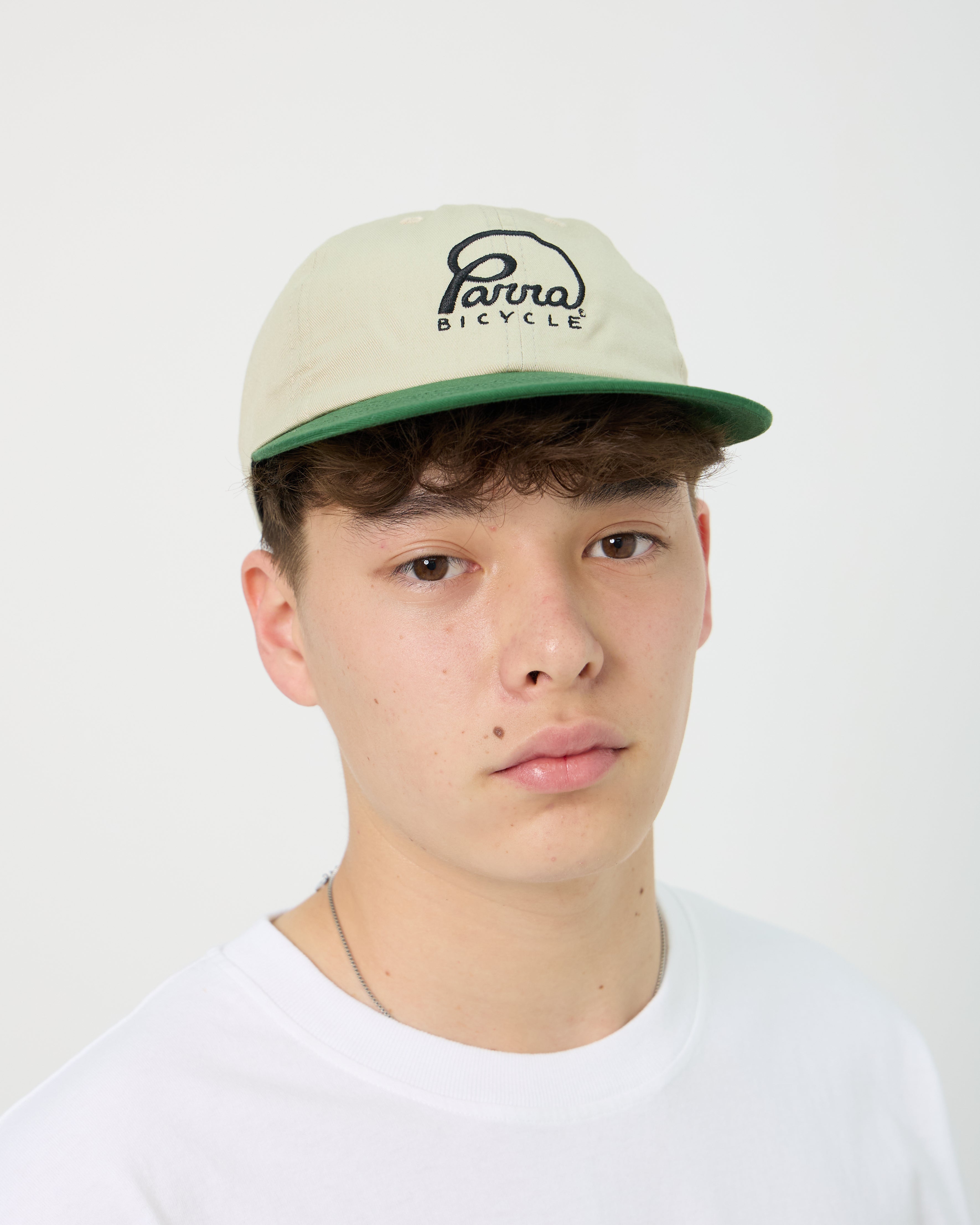 Parra Bicycle Logo 6 Panel Hat | Green