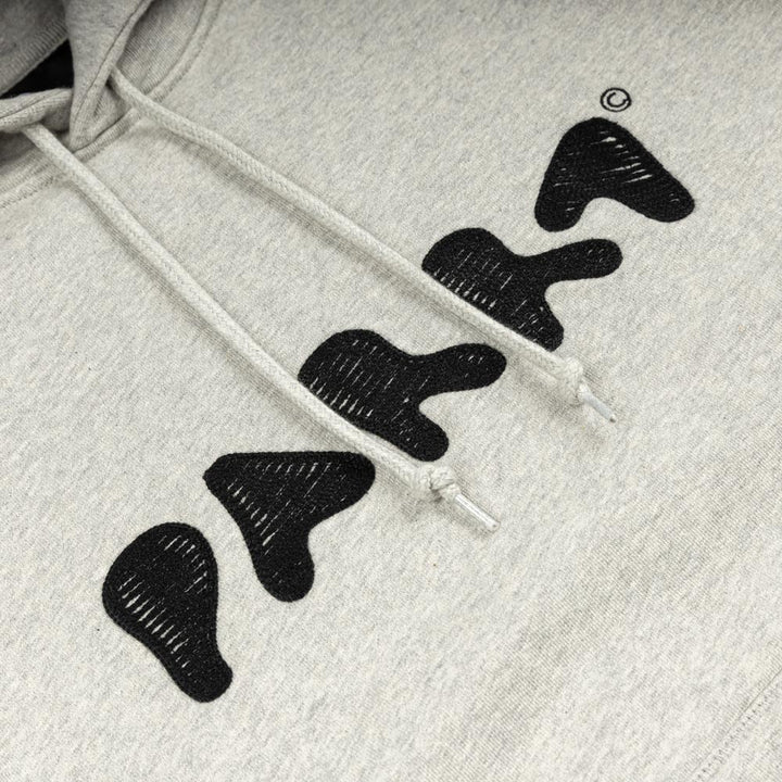 Blob Logo Hooded Sweatshirt | Heather Grey