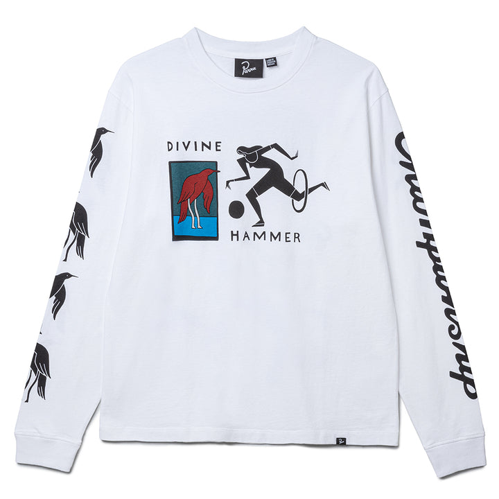 Divine Hammer L/S Tee | White