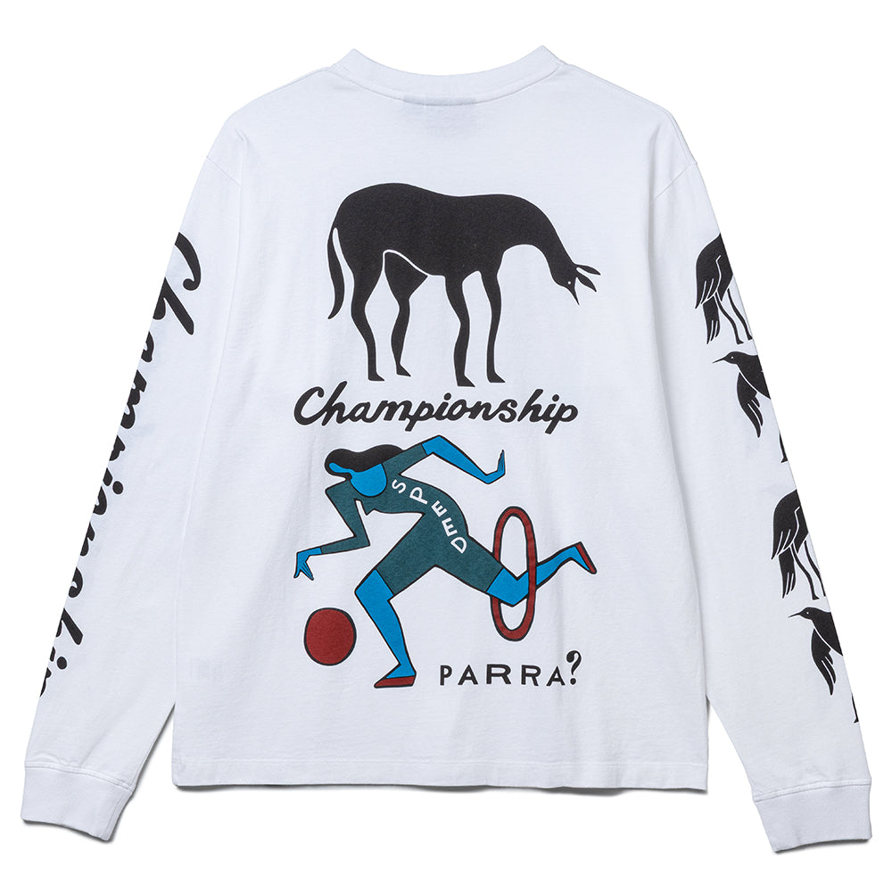 Divine Hammer L/S Tee | White