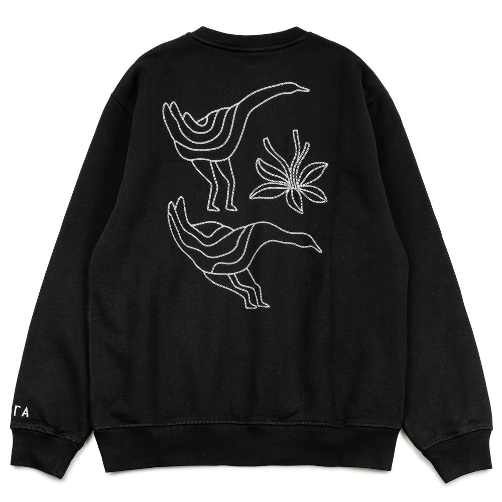 Duck Attack Crew Neck Sweatshirt | Black