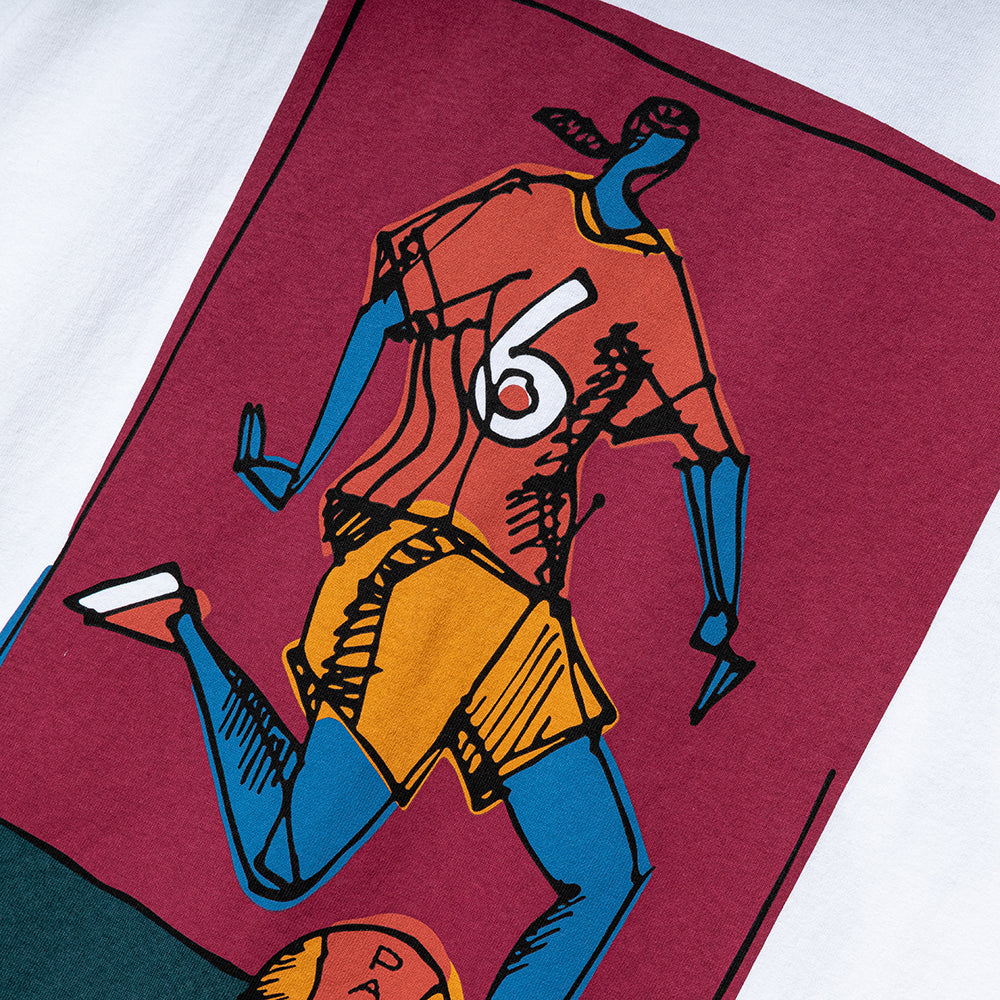 Kicked Around Tee | White