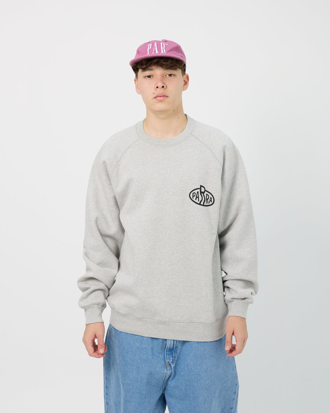 Legs Logo Crew Neck Sweatshirt | Heather Grey
