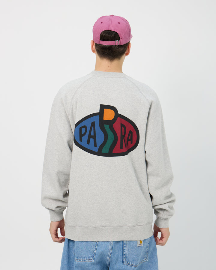 Legs Logo Crew Neck Sweatshirt | Heather Grey