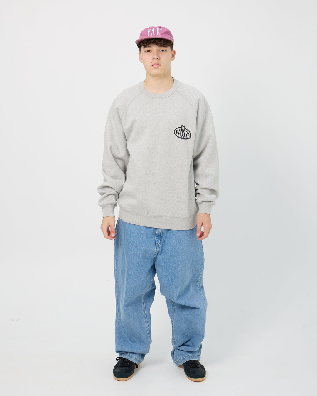 Legs Logo Crew Neck Sweatshirt | Heather Grey
