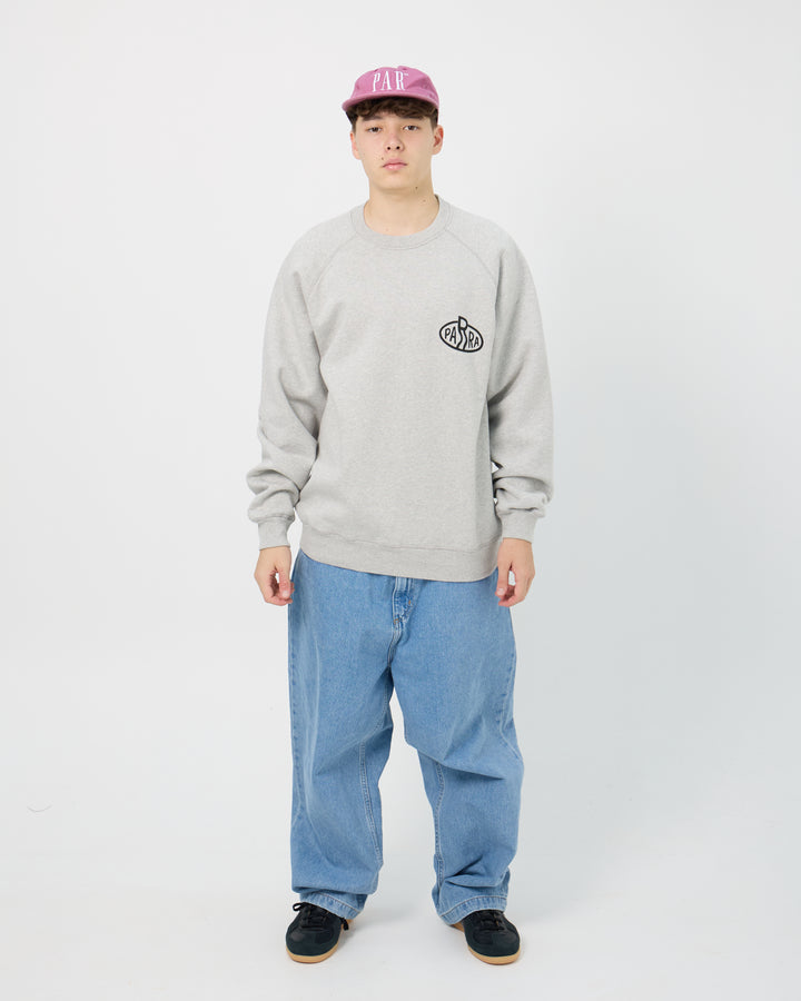 Legs Logo Crew Neck Sweatshirt | Heather Grey