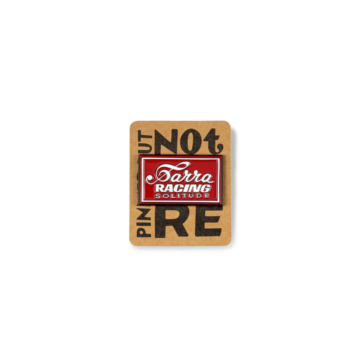 Lonely Race Enamel Pin | Red