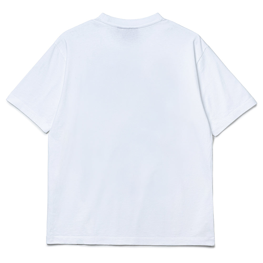 Ping Ponged Tee | White